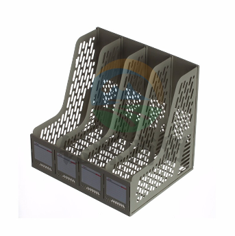 晨光ADMN4398普惠型四联文件框（灰色）