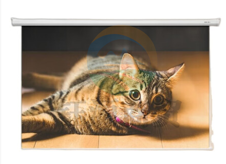 得力50452S电动遥控投影幕(光子3.0)(白)(支)