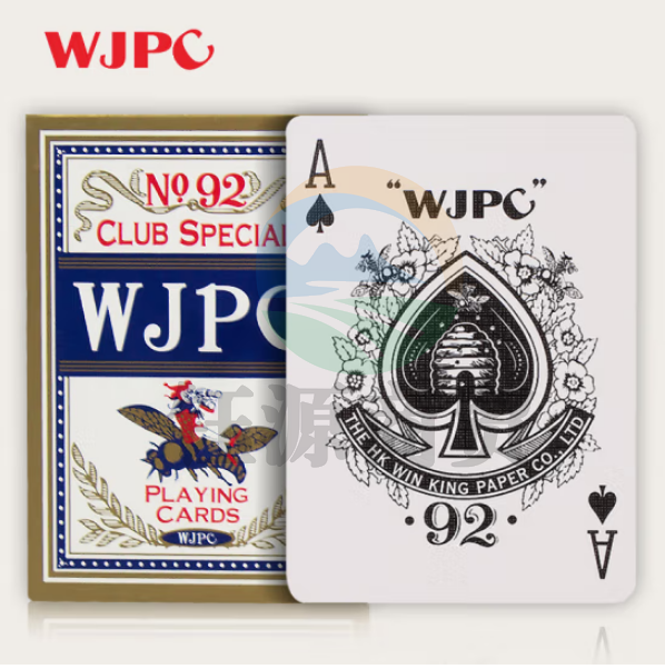 望京扑克小蜜蜂扑克牌 高档德州扑克 加厚耐用纸牌 专业不透光花切魔术牌