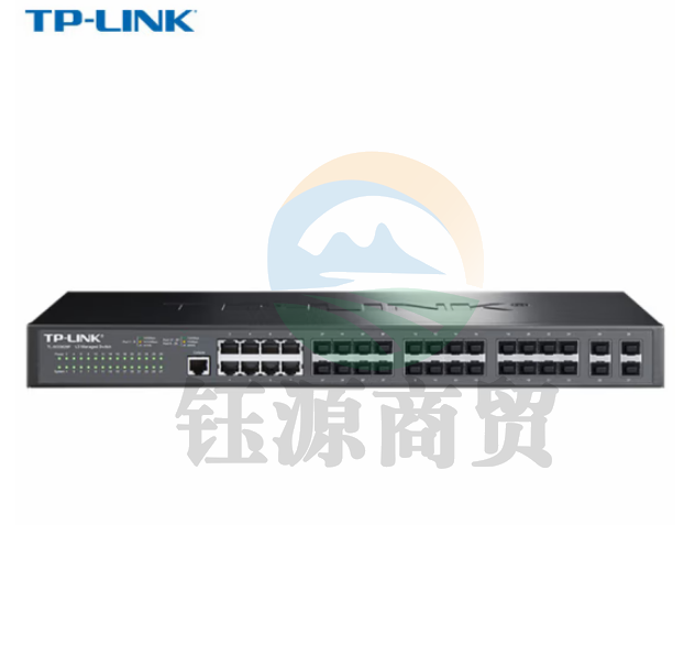 普联（TP-LINK）TL-SG5828F 全千兆光纤交换机三层网管型28全光口8复用电口企业级汇聚核心接入层网络分线器