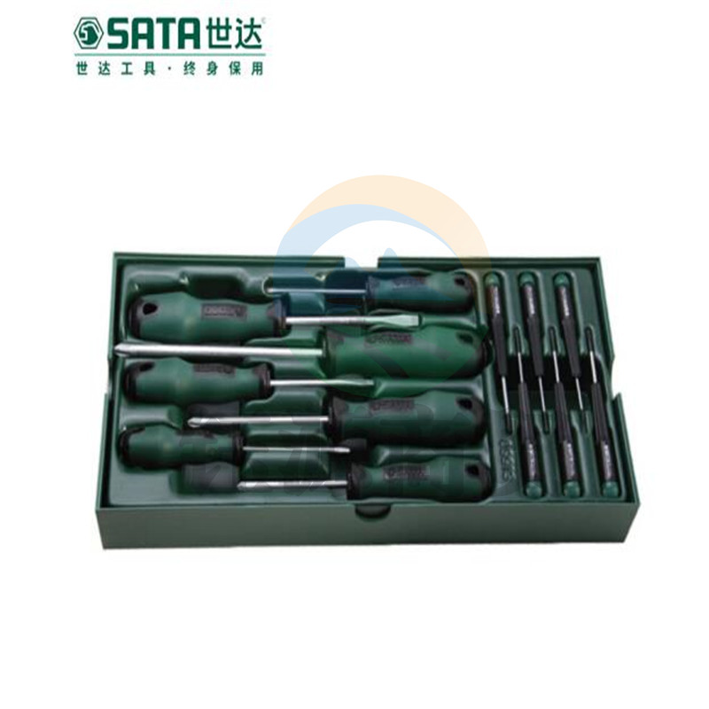 世达（SATA） 09913 13件套螺丝批工具托组套（计价单位：套）