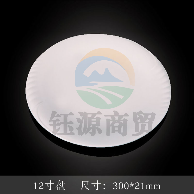 台顺密胺餐具4808 12寸盘5个起售