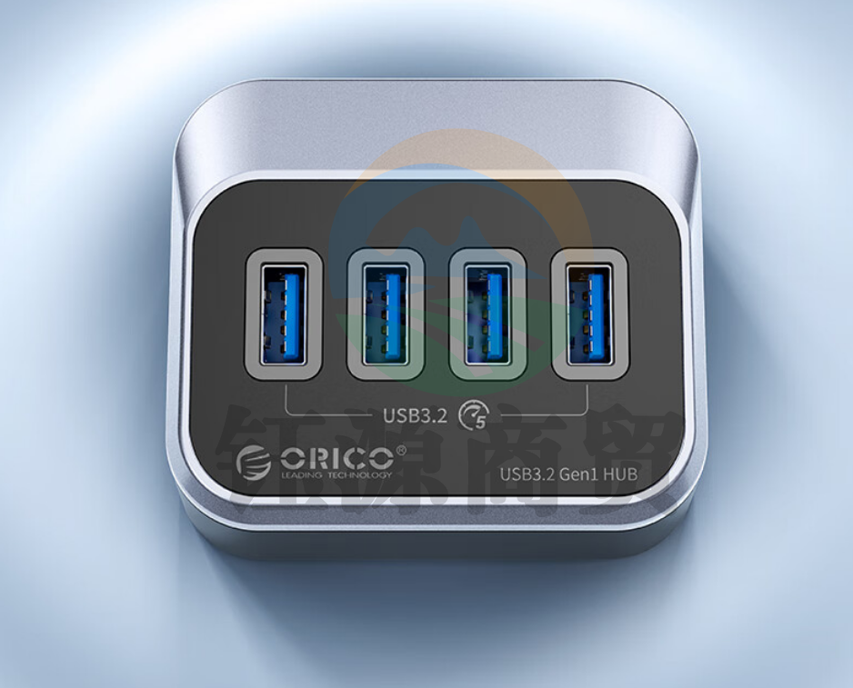 奥睿科（ORICO)USB3.0分线器扩展坞拓展集线器桌面电脑笔记本多接七口hub转换器带供电延长线M3U3-7AQ