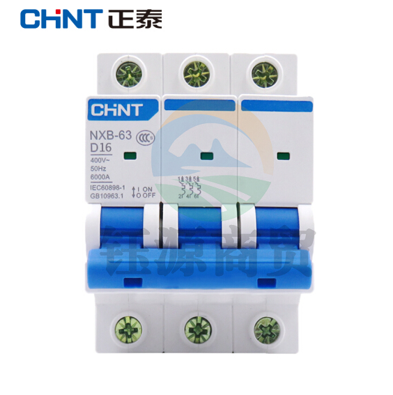 正泰（CHNT）NXB-63-3P-D16 空气开关 小型断路器 3P D型 16A