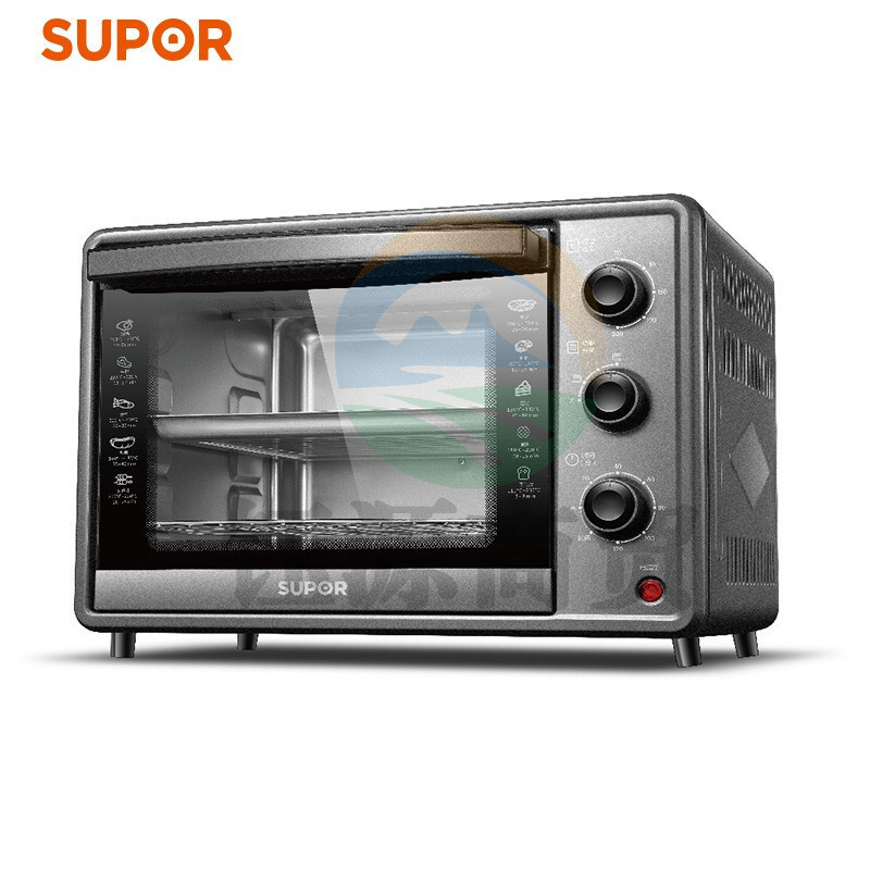 苏泊尔K30FK6 电烤箱30L 主流容量 上下管统一控温 匀火恒温 多功能全自动