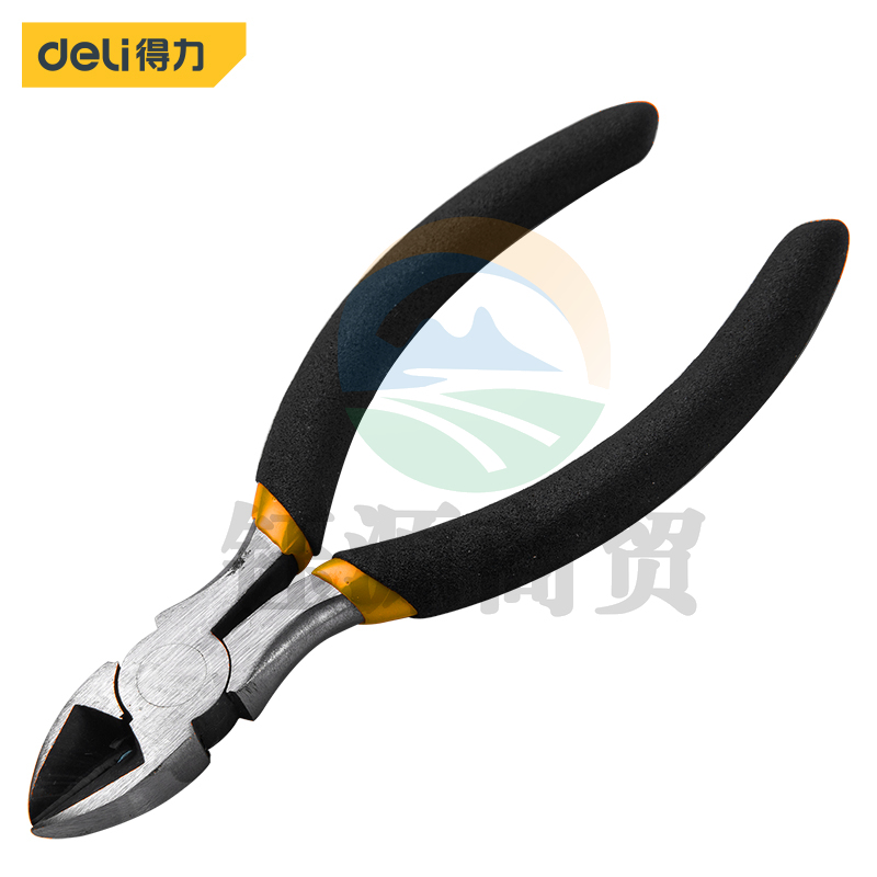 得力(deli)DL20025 薄刀斜嘴钳迷你水口钳斜口钳5英寸