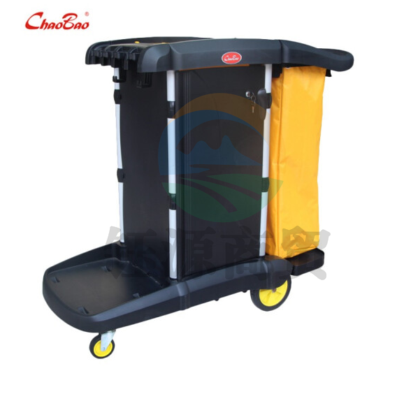 超宝D-011-2C 多用途带盖清洁手推车（无盖）