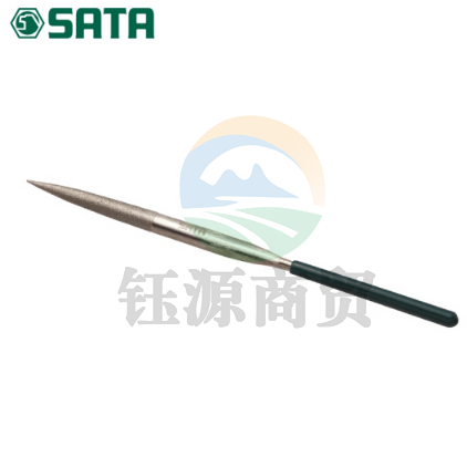 世达（SATA）03832 金刚石尖头半圆锉4x160MM/尖头半圆锉