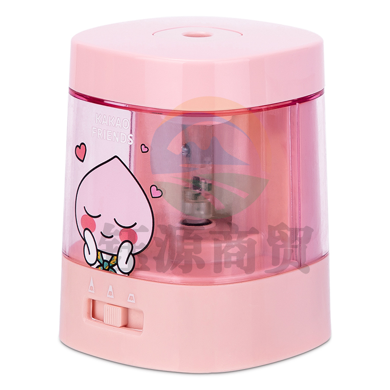 得力68658-KAKAO电动卷笔刀(粉)(只)