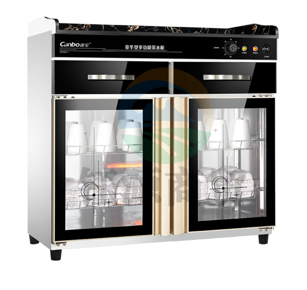 康宝ZTP338T-2 商用多功能双开门 臭氧豪华筷子茶水消毒碗柜