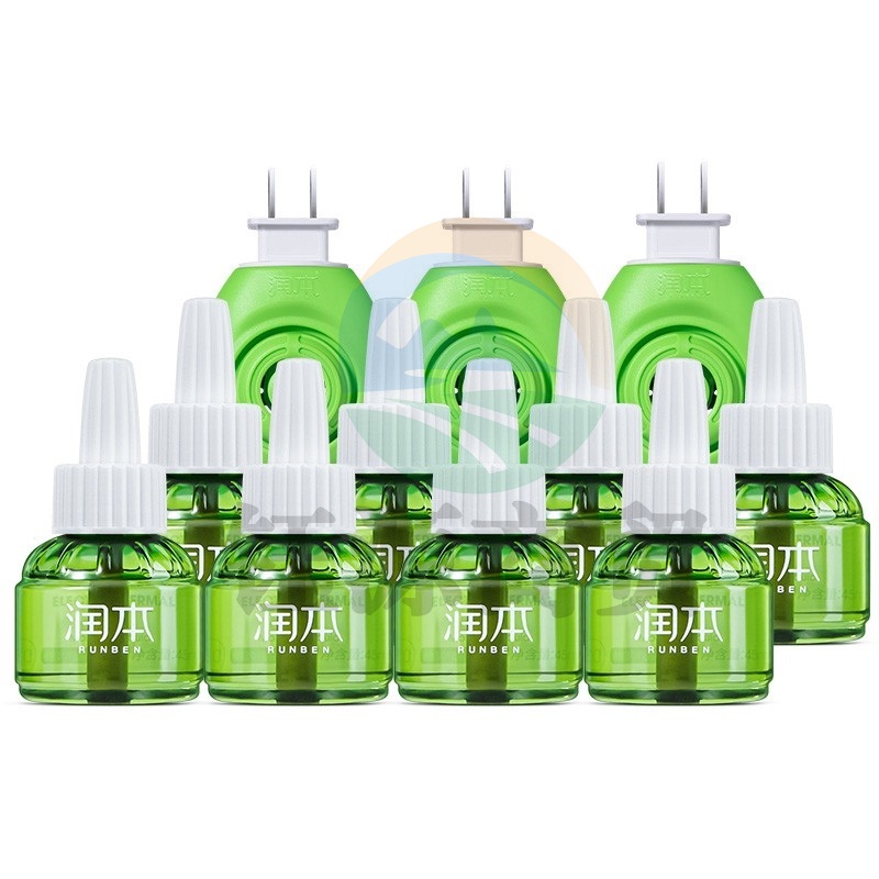 润本 驱蚊 婴儿蚊香液 240晚45ml×8瓶+3器 电蚊香液驱蚊水 防蚊液 婴童驱蚊无香型