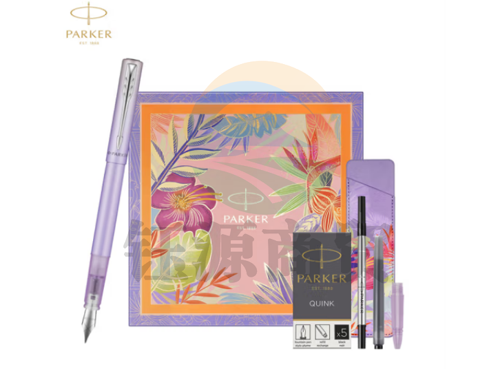 派克（PARKER）钢笔签字笔 商务送礼 男女生日礼物 学生练字书法 礼品 威雅XL热带风情棕榈轻语特别款礼盒