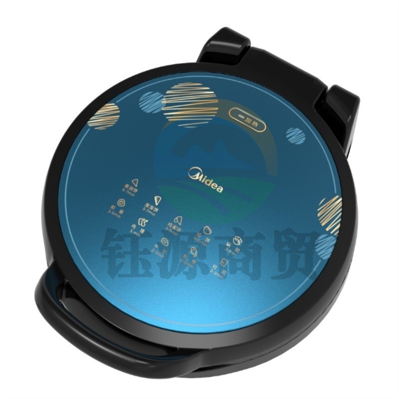 美的(Midea)MC-JHN34Q  电饼铛家用  智能早餐机  煎烤机  大烤盘  烙饼机