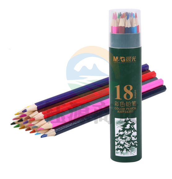 晨光（M&G）AWP34307 18色彩色铅笔素描彩笔