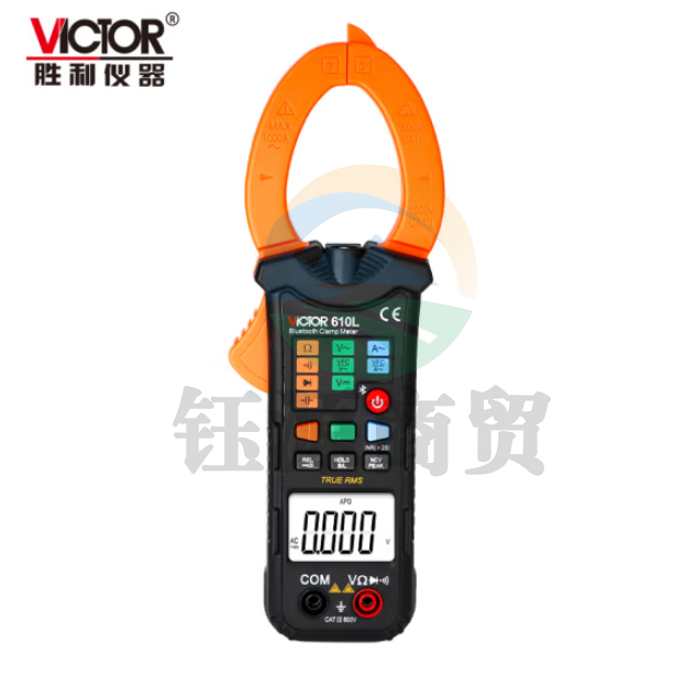胜利仪器（VICTOR）VC610L 钳形表 数字钳形万用表高精度钳表蓝牙功能