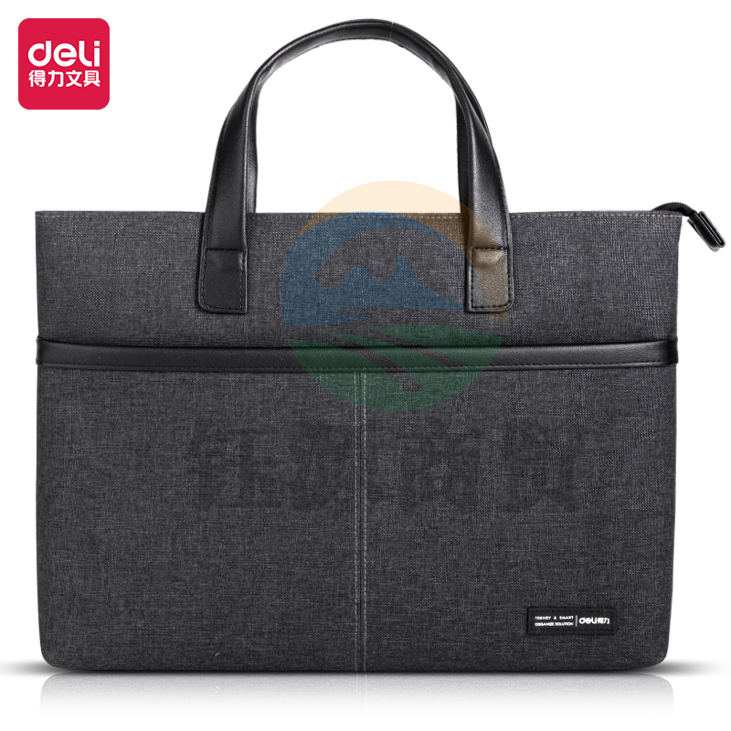 得力BG108风尚版5590黑色公文包(黑)(个)