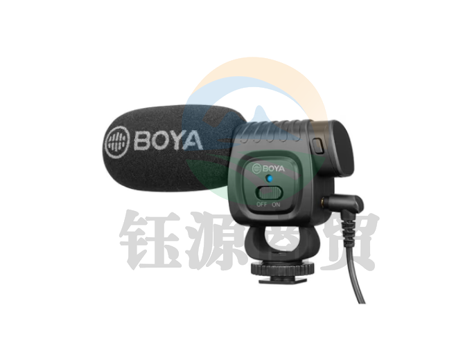 BOYA博雅 麦克风 BY-BM3011迷你超心型指向性电容麦克风 单反相机手机通用收录音话筒vlog视频拍摄直播设备