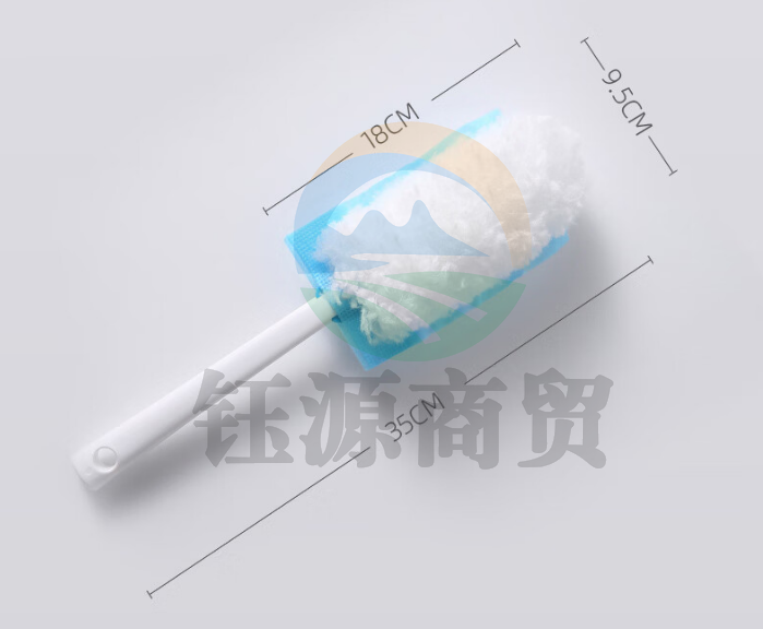 五月花WYH-S206静电除尘掸 缝隙除尘刷 扫灰鸡毛掸 共10配布