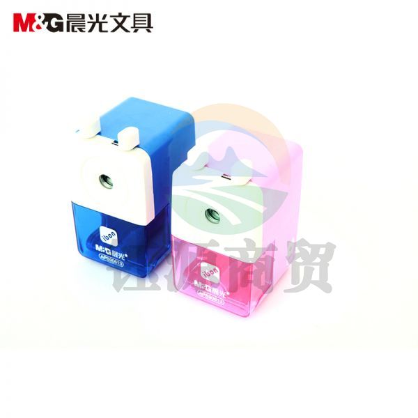 晨光M＆G削笔器APS90613(蓝色、粉色)6个/盒（颜色随机)