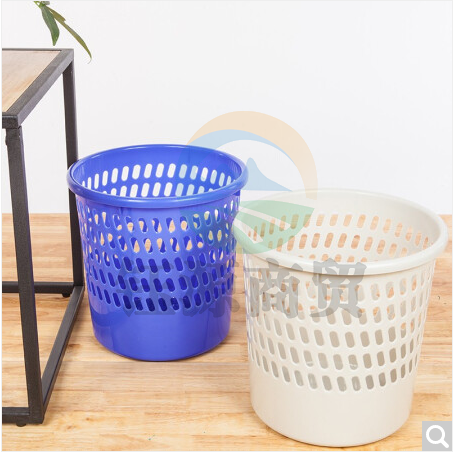 晨光（M&G）ALJ99410经济型清洁桶纸篓办公室家用收纳垃圾桶 颜色随机