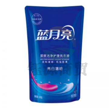 蓝月亮 深层洁净护理洗衣液亮白增艳 500g 自然清香 立袋