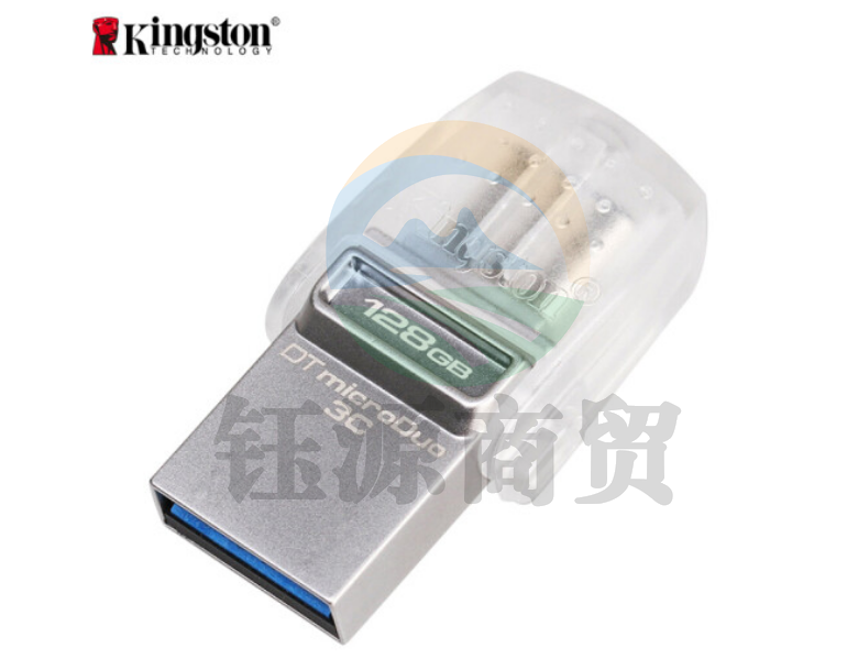 金士顿（Kingston）DTDUO3C 128GB U盘 USB3.1 和 Type-C 双接口