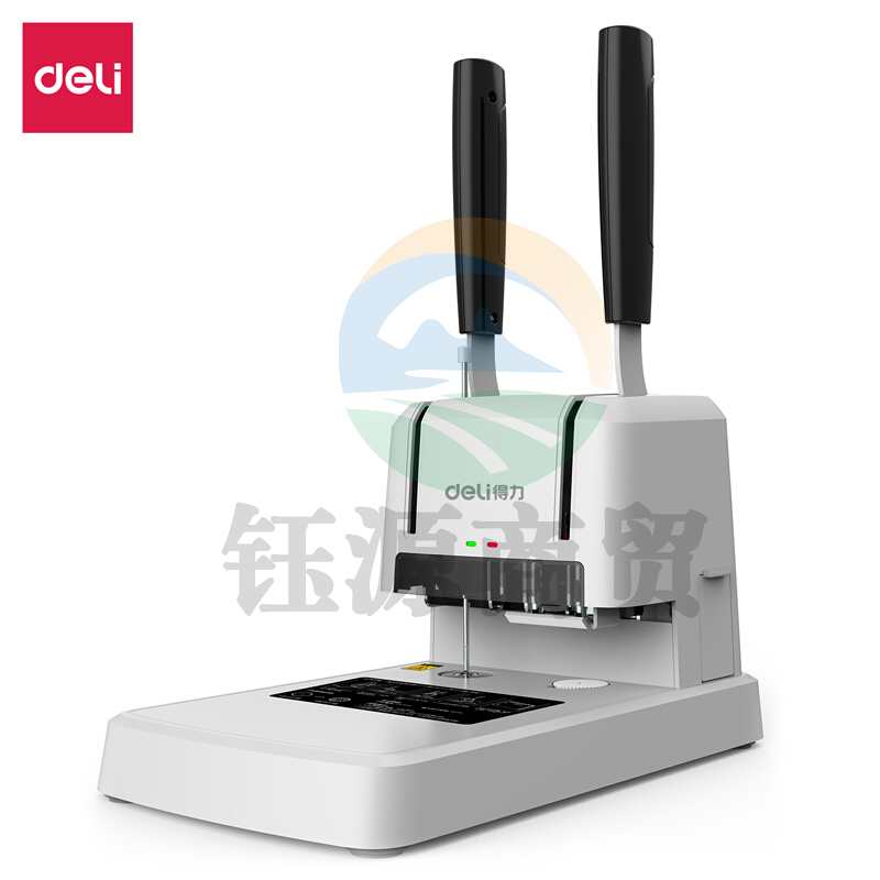 得力（deli）3878S 财务装订机 财务装订好帮手 快捷装订 安全省时省力