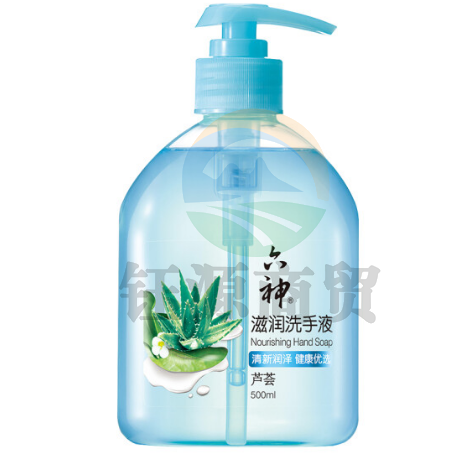 六神【草本芦荟】滋润洗手液500ml