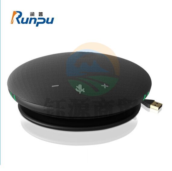 润普Runpu RP-M55 视频会议全向麦克风USB免驱(适合10-30㎡小型会议室 4米拾音)桌面扬声器