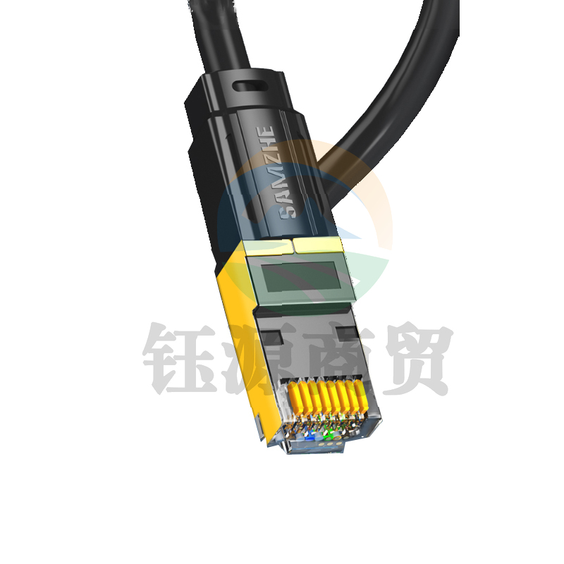 山泽(SAMZHE)八类网线 黑色1.5米 WX8015