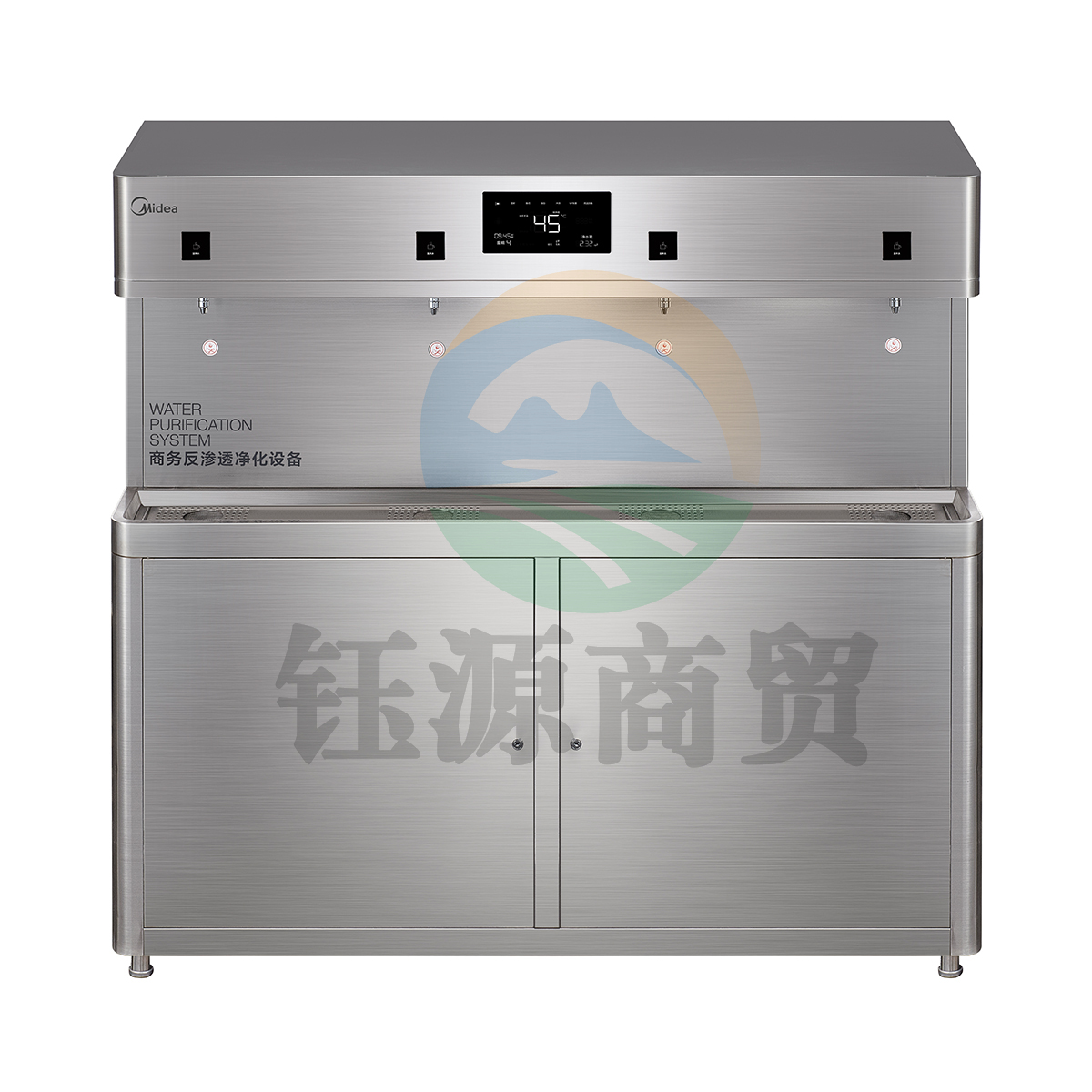 美的(Midea) ZRO1628-H4(R80)商用净饮机四龙头加热一体机 学校宿舍机场食堂适用