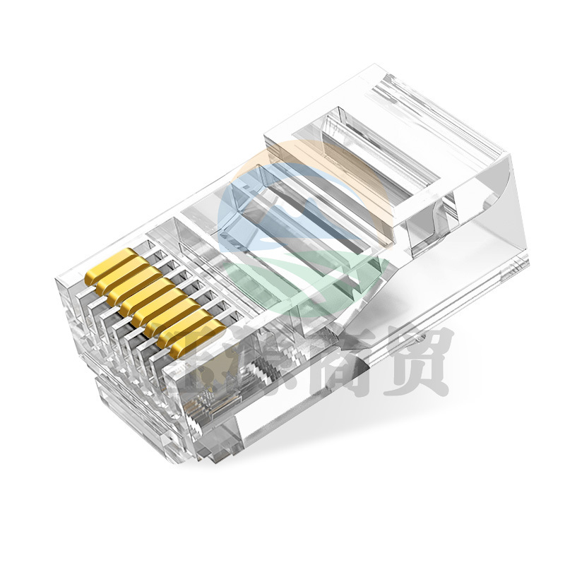绿联 UGREEN 20331超五类RJ45网络水晶头 网络跳线水晶头 网线接头 Cat5e水晶头 50个/袋
