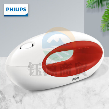 飞利浦（PHILIPS）DCTG5501无绳电话机 无线座机 子母机 屏幕白色背光 持久待机 红色