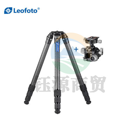 徕图(Leofoto)LM-324C+G4 轻量便携观鸟摄影碳纤维无中轴三脚架