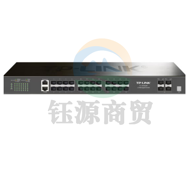 普联（TP-LINK）TL-SH6428F 28口堆叠式三层网管光纤交换机全光口24千兆4万兆上联口企业级网络交换器分线器