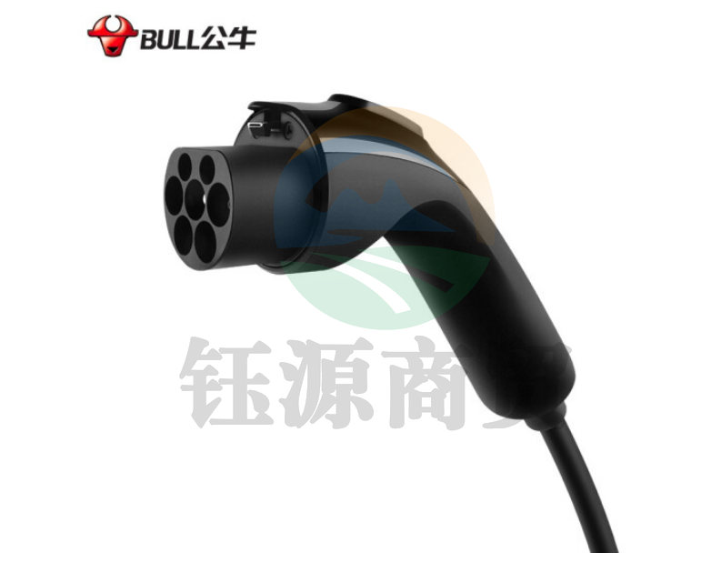 公牛（BULL）D2-A16B全长15米新能源电动汽车便携充电枪/三脚16A大功率插头/适用于特斯拉比亚迪蔚来理想宝骏五菱(带10A转16A转换器)