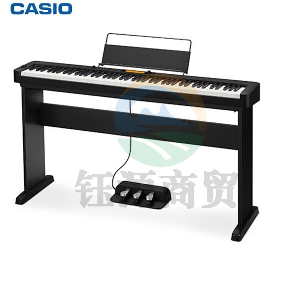 卡西欧（CASIO）电钢琴 EP-S330多功能88键便携式智能考级电钢琴（ 单机+琴架+三踏板）