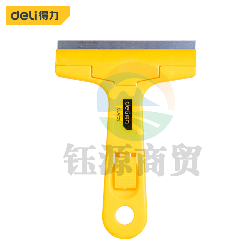 得力(deli) DL4723 刮污刀铲刀玻璃刮刀地板墙皮瓷砖清洁铲刀铲子102mm