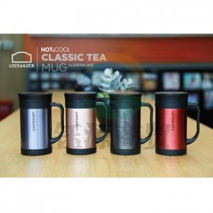 乐扣乐扣LHC4030 304不锈钢保温杯 商务真空马克杯400mL 颜色备注