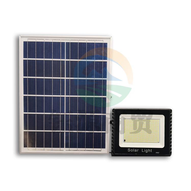 威诺华 200W 亮友太阳能投光灯 光控+时控+遥控 IP65