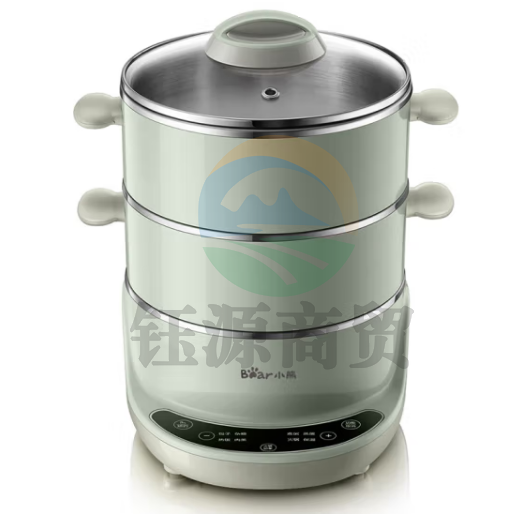 小熊（Bear）电蒸锅预约定时家用可拆洗大容量小电火锅三层多用途锅不锈钢 DZG-D40D2
