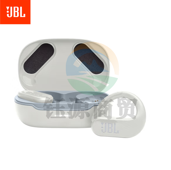 JBL Endurance Peak3 真无线蓝牙耳机 入耳式音乐运动跑步通话降噪耳机 防水防尘苹果安卓通用 珍珠白
