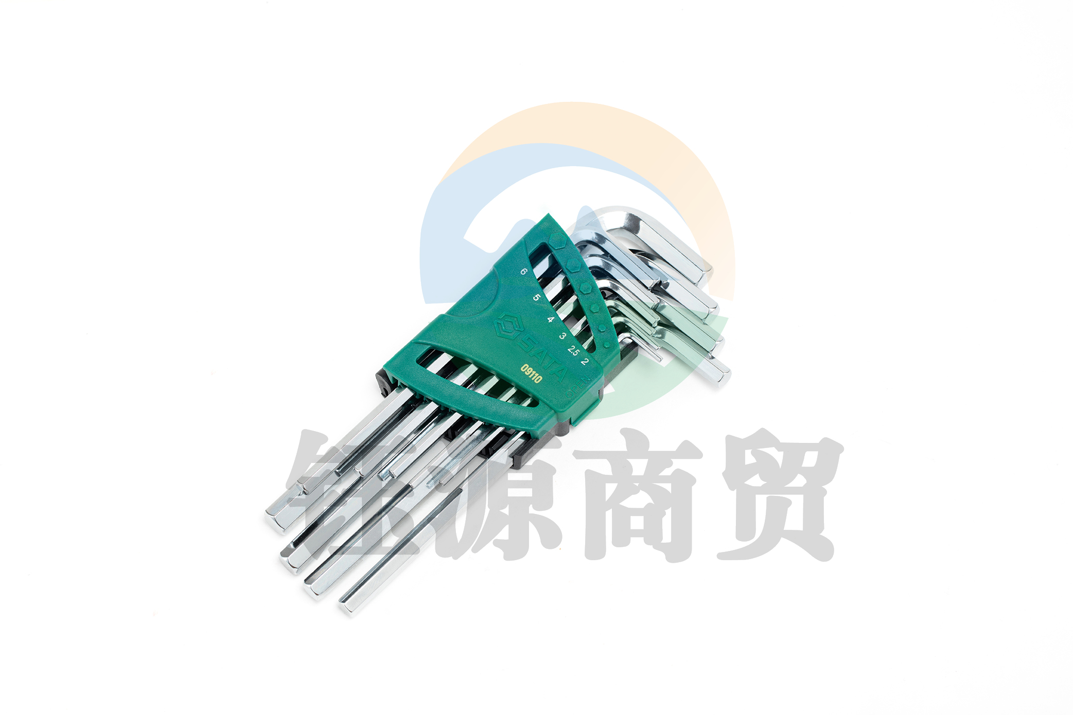 世达(SATA)09110 10件加长内六角扳手组套