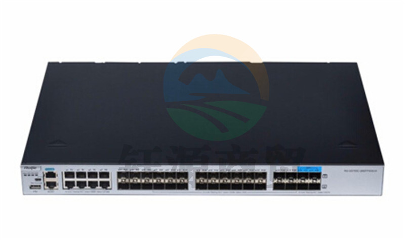 锐捷（Ruijie）RG-S5750C-28SFP4XS-H 高性能以太网交换机 黑色