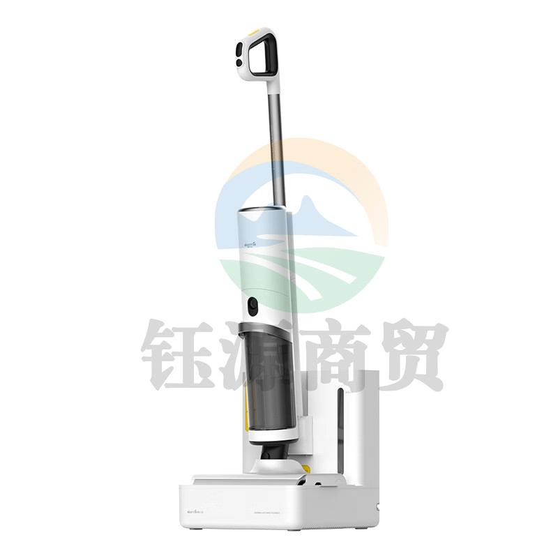 德尔玛（Deerma）P50+VC55 无线洗地机 无线吸尘器套装 无线洗地机家用 智能自动加水双滚刷一键自清洁热风烘干电解水