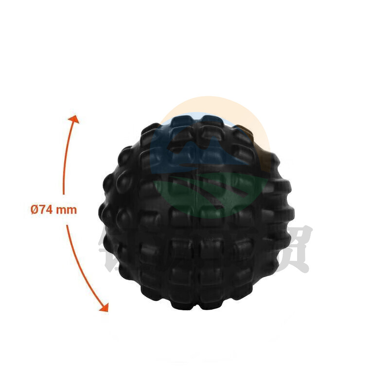 迪卡侬 铁人三项运动恢复按摩球 筋膜球 APTONIA MB 500 经典黑筋膜球 2235828 均码