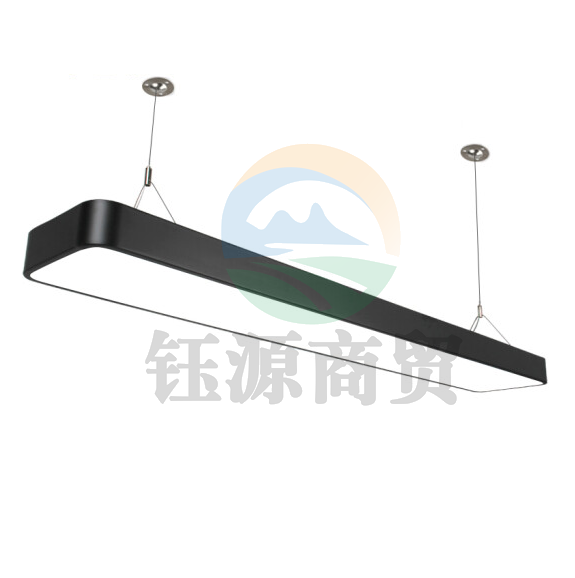 LED办公室吊灯 长条灯 吊线灯 32W 6500K 100*1200mm  收库：