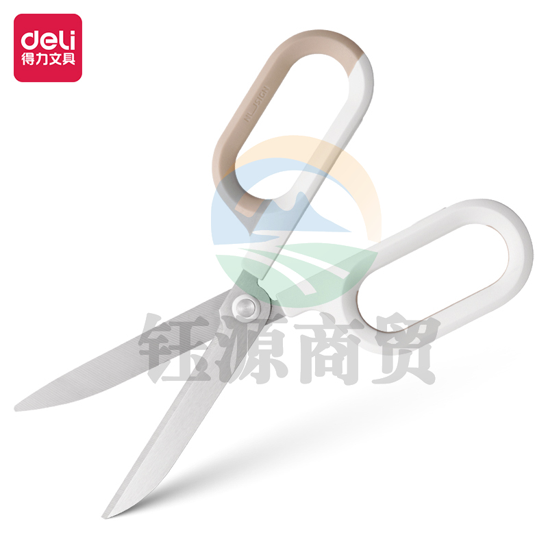 纽赛（NUSIGN）NS055省力剪刀(白色)(把)