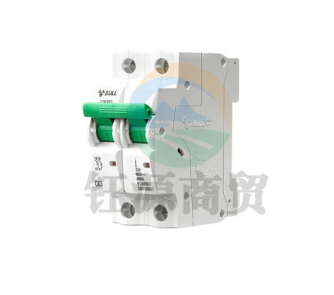 公牛(BULL) 空气开关 2P小型断路器 2P双极63A 家用电源空开 LB-63C63/2