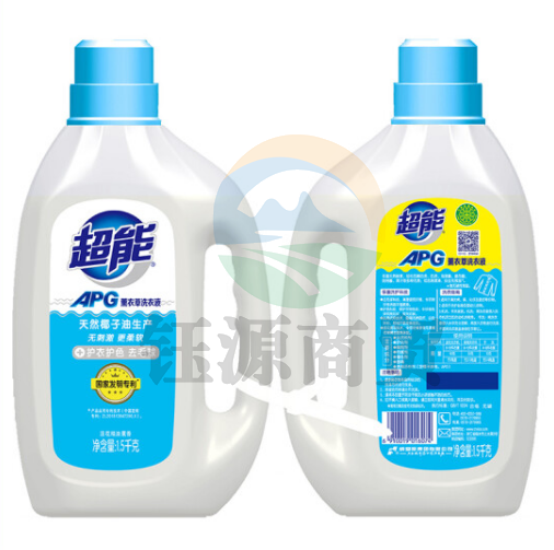 超能 APG薰衣草洗衣液 1.5kg*2桶装